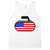 usa curling Tank Top