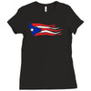 puerto rico Ladies Fitted T-Shirt