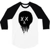 trickle skull 3/4 Sleeve Shirt