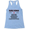 Taurus Woman Racerback Tank