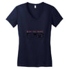 ride the wave Women's V-Neck T-Shirt
