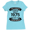 Premium Vintage  1975 Ladies Fitted T-Shirt