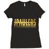 jake paulers gold Ladies Fitted T-Shirt