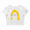 ric flair silhouette Crop Top