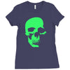 awesome neon green Ladies Fitted T-Shirt