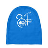 dw drum music instrument logo Baby Beanies