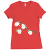 chinese peaches Ladies Fitted T-Shirt