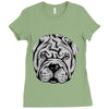 ask me about my shar pei Ladies Fitted T-Shirt