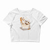 the dude abides Crop Top