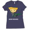 what's in his briefqueso Ladies Fitted T-Shirt