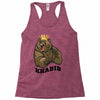 bear khabib Racerback Tank