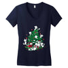 cat tree Women's V-Neck T-Shirt