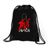 avicii true Drawstring Bags