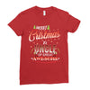 Merry Christmas To Uncle Of Great Awesome Ladies Fitted T-Shirt