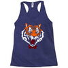 tiger bow tie Racerback Tank