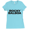 Rock Balboa Ladies Fitted T-Shirt