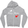 hey boo Zipper Hoodie