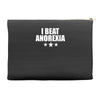 i beat anorexia Accessory Pouches