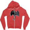 toothless on your back Zipper Hoodie