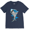 shark tornado V-Neck Tee