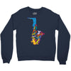 sax addict saxophone Crewneck Sweatshirt