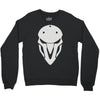 minimalist reaper mask Crewneck Sweatshirt