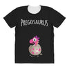 Pregosaurus Girl All Over Women's T-shirt