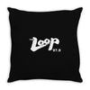 the loop 97.9 illinois radio Throw Pillow