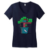 plant house Women's V-Neck T-Shirt