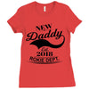 New Daddy 2018 Rokie Dept. Ladies Fitted T-Shirt