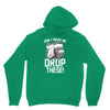 don't make me drop these hockey gloves athletic party sports humor Hoodie