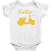 retro kult vespa 50 t shirt scooter roller s m l xl xxl Baby Onesie
