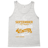 I'm a september woman I was born with my heart Tank Top