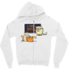 not paying attention Zipper Hoodie