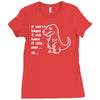 if you're happy clap your hands Ladies Fitted T-Shirt
