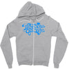 paradise garage sign Zipper Hoodie