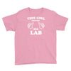 this girl loves her lab Youth Tee