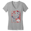 death star sorrows Women's V-Neck T-Shirt
