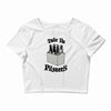 take no pilsners Crop Top