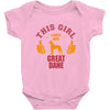 This Girl Loves Her Great Dane Baby Onesie