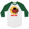 mad bull 3/4 Sleeve Shirt