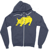 bull spain espana football animal tee all present sz new Zipper Hoodie