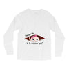 October Peeking Out Baby Girl Long Sleeve Shirts