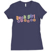 geek girl daisies Ladies Fitted T-Shirt