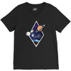 Space Triangle V-Neck Tee