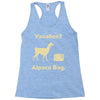 vacation, alpaca bag Racerback Tank