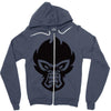 mean monkey Zipper Hoodie