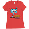 gumball test your might Ladies Fitted T-Shirt