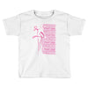 breast cancer Toddler T-shirt