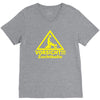 vorsicht zuchtbulle funny V-Neck Tee